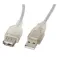 Lanberg USB 2.0 ferritt M/H-forlengelse kabel 1.8 m