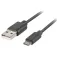 Lanberg Cable USB 2.0 a Micro USB Carga Rápida 3.0 1.8 m