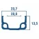 Bonin Roda davantera 16´´