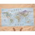 Awesome maps Полотенце с картой для кайтсерфинга Best Kitesurfing Spots In The World