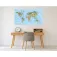 Awesome maps Surftrip Best Surf Beaches Of The World Original Colored Edition map