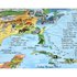 Awesome maps Surftrip Map Best Surf Beaches Of The World Original Colored Edition