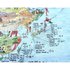 Awesome maps サーフトリップマップタオル Best Surf Beaches Of The World Original Colored Edition
