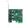 Lanberg Targeta d´expansió PCI-E de 4xUSB 3.1