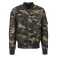 Urban classics Basic Camo bomberjacke