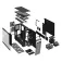 Fractal design Define 7 Dark Crystal PC-tornfodral