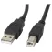Lanberg USB B 1 m kabel