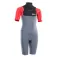 ION Capture 2/2 mm Front Zip Junior 반소매 쇼티