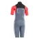ION Capture 2/2 mm Front Zip Junior 반소매 쇼티