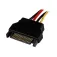 Startech Molex LP4 till SATA-kabel 30 cm