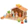 Woomax Nativity Wooden Scene 20 pieces