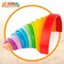 Woomax XL Rainbow Wooden Construction Toy