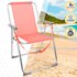 Aktive Beach Fixed Aluminum Folding Chair
