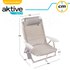 Aktive Beach Multi Position Aluminum Folding Chair