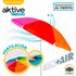Aktive Beach Αντιανεμική ομπρέλα 220 εκ UV50 ΠΡΟΣΤΑΣΙΑ