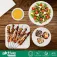 Aktive Biodegradable Disposable Tableware 70 pieces