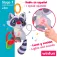 Winfun Waschbär Rassel Plüschtier