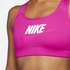 Nike Medium Support Graphic Sports BH Dri Fit Swoosh
