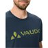 VAUDE Logo T-shirt med korta ärmar
