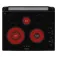 Vitrokitchen Table de cuisson mixte 301TGN 60 cm 3 feux