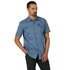 Wrangler Asym Zip Pocket Short Sleeve Shirt