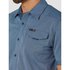 Wrangler Asym Zip Pocket Short Sleeve Shirt