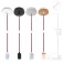 Creative cables Luminária pendente RM04 2 m