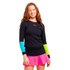 Neon style Maribel Rainbow Koszulka Z Długimi Rękawami