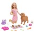 Barbie Ensemble De Jeu Pour Nouveau-nés Avec Poupée Et Jouets Pour Animaux