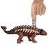 Jurassic world Ankylosaurus Ruge Y Golpea Dinosaurio Con Movimientos Y Sonidos