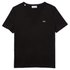 Lacoste TF8392 kurzarm-T-shirt mit v-ausschnitt