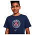 Nike T-shirt à Manches Courtes Junior Paris Saint Germain Crest 22/23