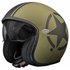 Premier helmets Casque jet Vintage Evo Star Military BM