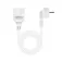 Nanocable 10.22.0605-W Plug Extension 5 m