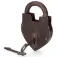 Edm 85143 Rustic Padlock Rusty Effect