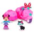 Famosa Articulated Figure With Minnie Vehicles