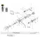 Cressi 1st Stage Coarse Thread Knauf