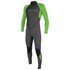O´neill wetsuits Completo Neoprene Manica Lunga Zip Posteriore Reactor II