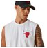 New era NBA Left Chest Logo Chicago Bulls sleeveless T-shirt