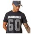 New era Kortärmad T-shirt Med Rund Hals NFL Jersey Detail Las Vegas Raiders