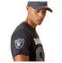 New era Kortärmad T-shirt Med Rund Hals NFL Jersey Detail Las Vegas Raiders