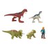 Jurassic world Figura Kit 6 Dinosaurios Sorpresa En Cofre Surtido