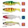 Savage gear 3D River Roach weicher köder 5g 80 mm 4 einheiten