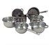Silvano Stainless Steel Cookware Set 11 Pieces