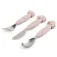 Done By Deer Easy Grip Friends cutlery set