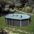 Gre pools Piscina Composita Ovale D´avanguardia 524x386x124 cm