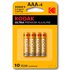 Kodak Baterias Alcalinas Ultra AA LR3 4 Unidades