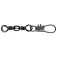 Mustad MA023-BN Barrel Interlock Snap Pyörivän