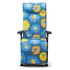 Solenny Super-Relax Folding Sunbed 6-Position 114x86x62 cm