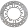 EBC Disc de fre Replacement Series Solid Round MD4016